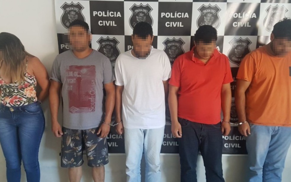 Cinco pessoas são presas suspeitas de furto de gado, em Goianésia (Foto: Polícia Civil/Reprodução)